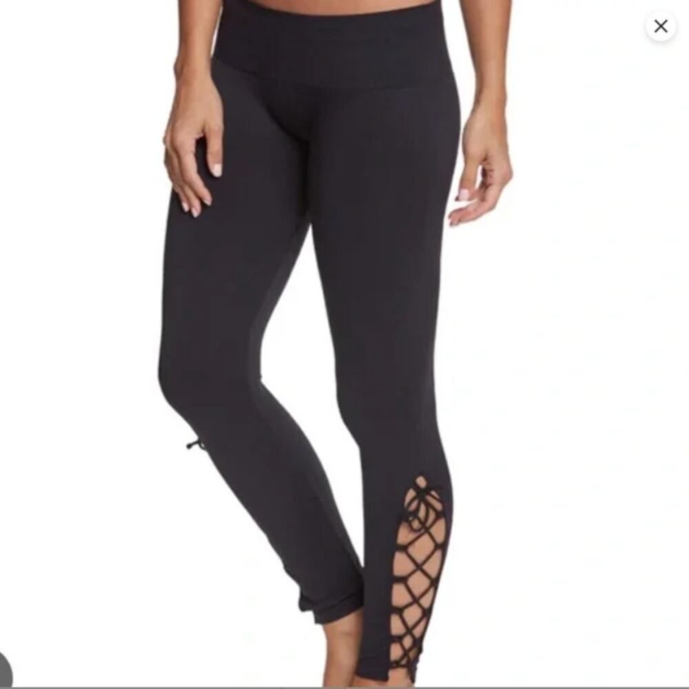 Free People Movement Black Seamless Yoga Leggings NWT Size M/L